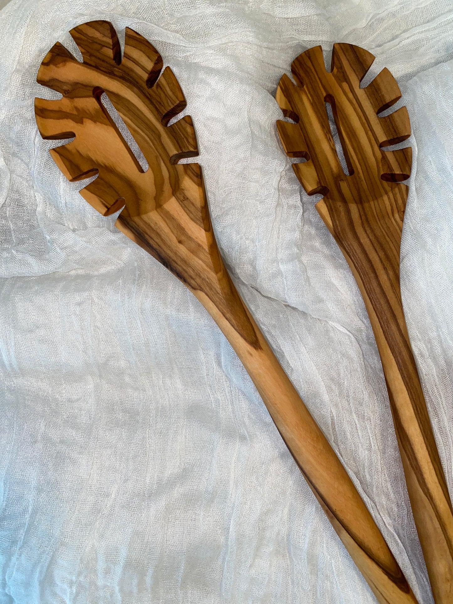 Olive Wood Serving Spoon