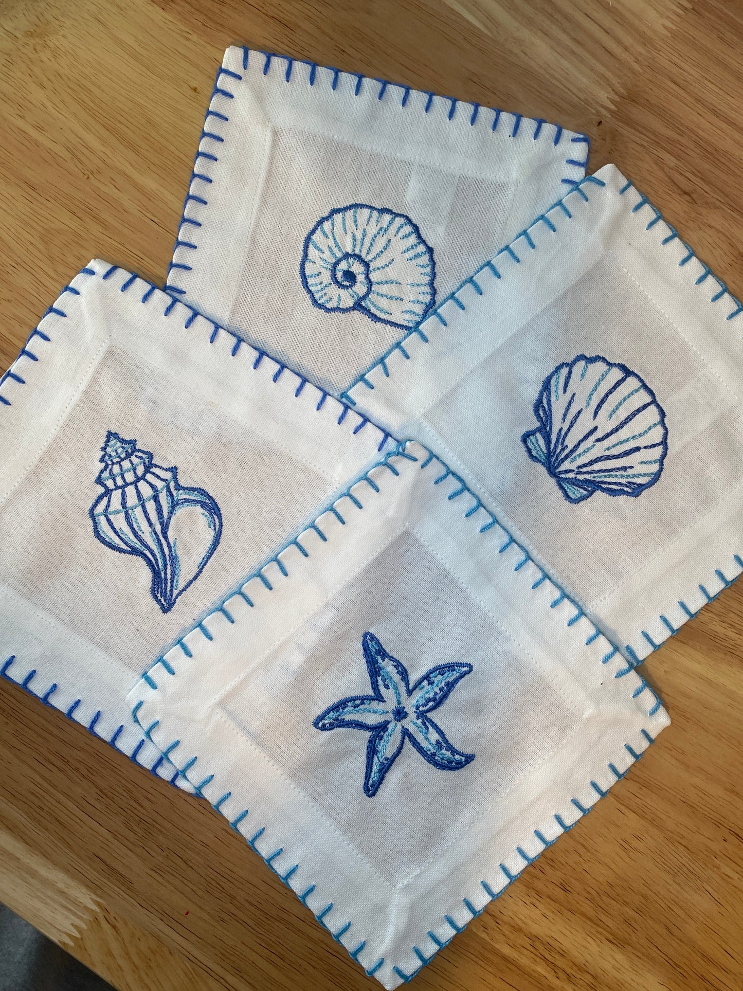 Coastal Cocktail Napkin — Set of 2