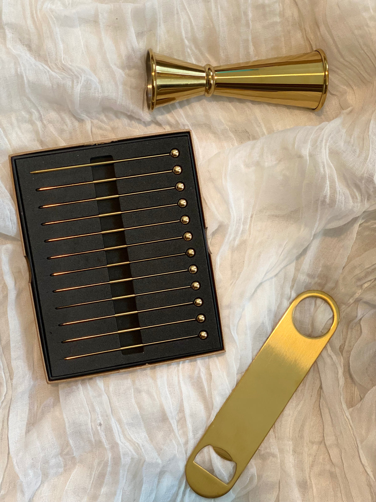 Gold Bar Blade Bottle Opener