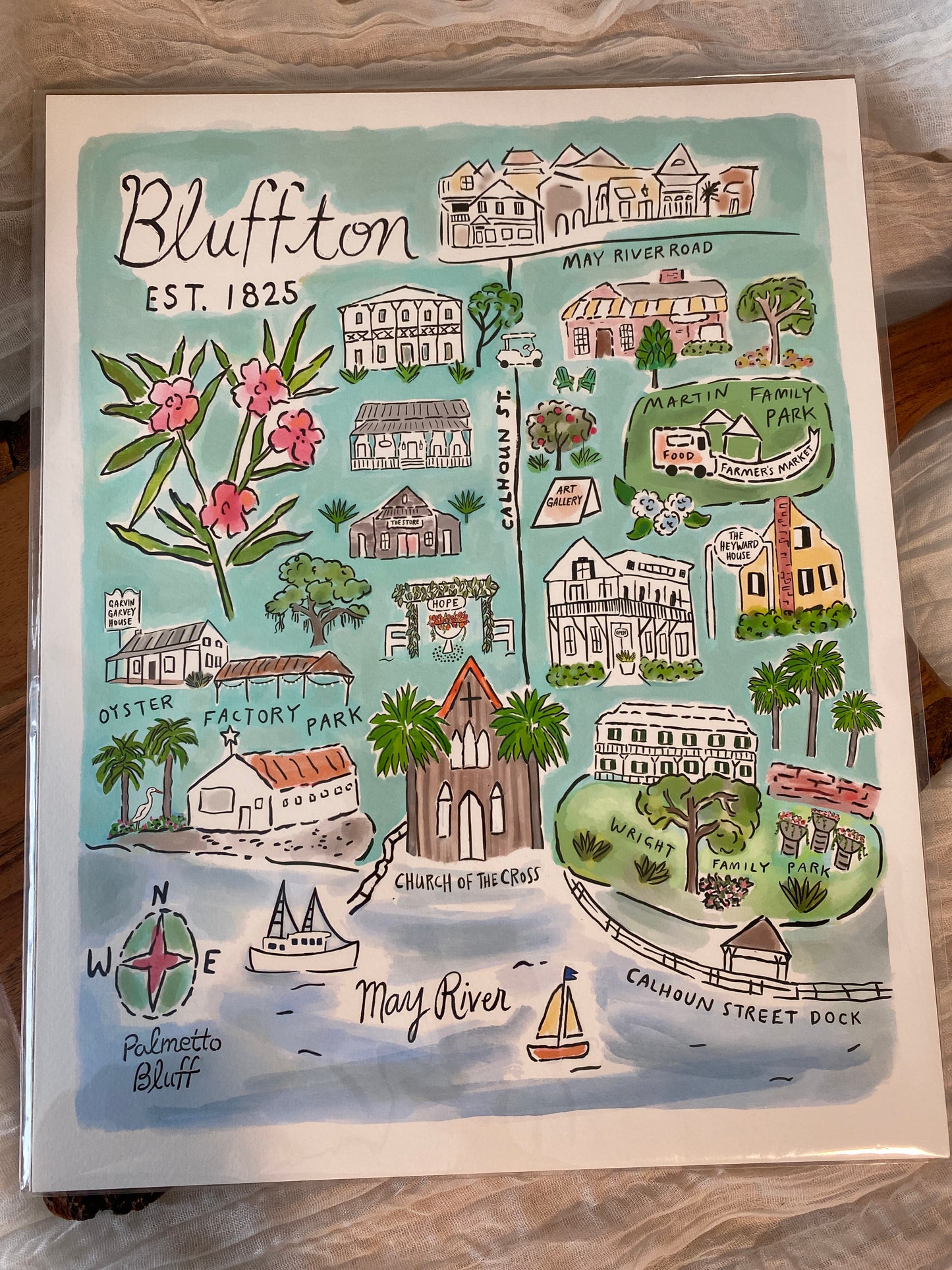 Lowcountry Map Prints