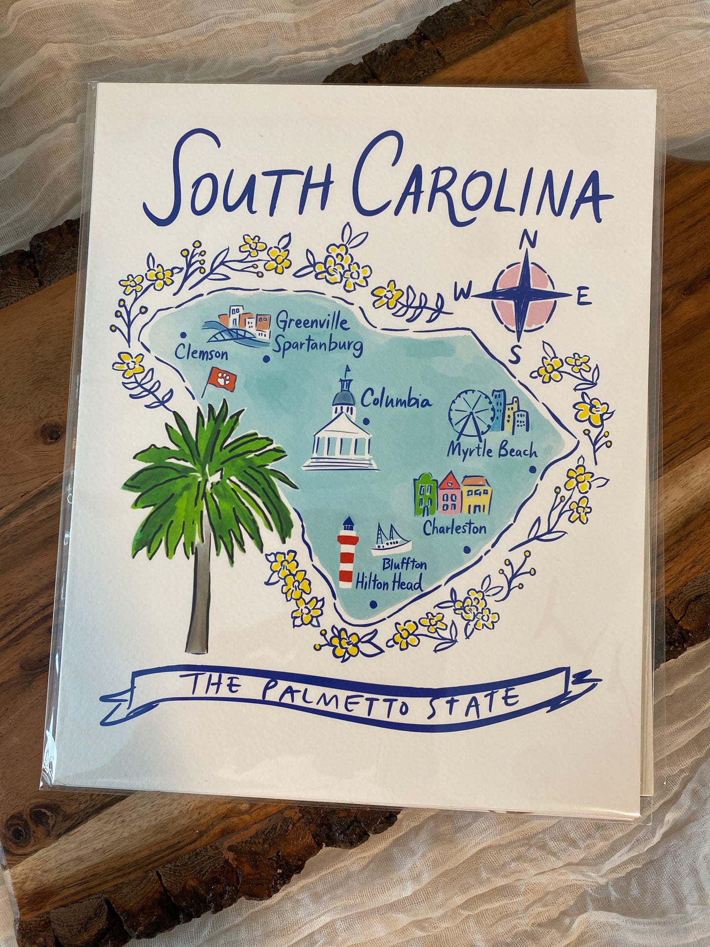 Lowcountry Map Prints