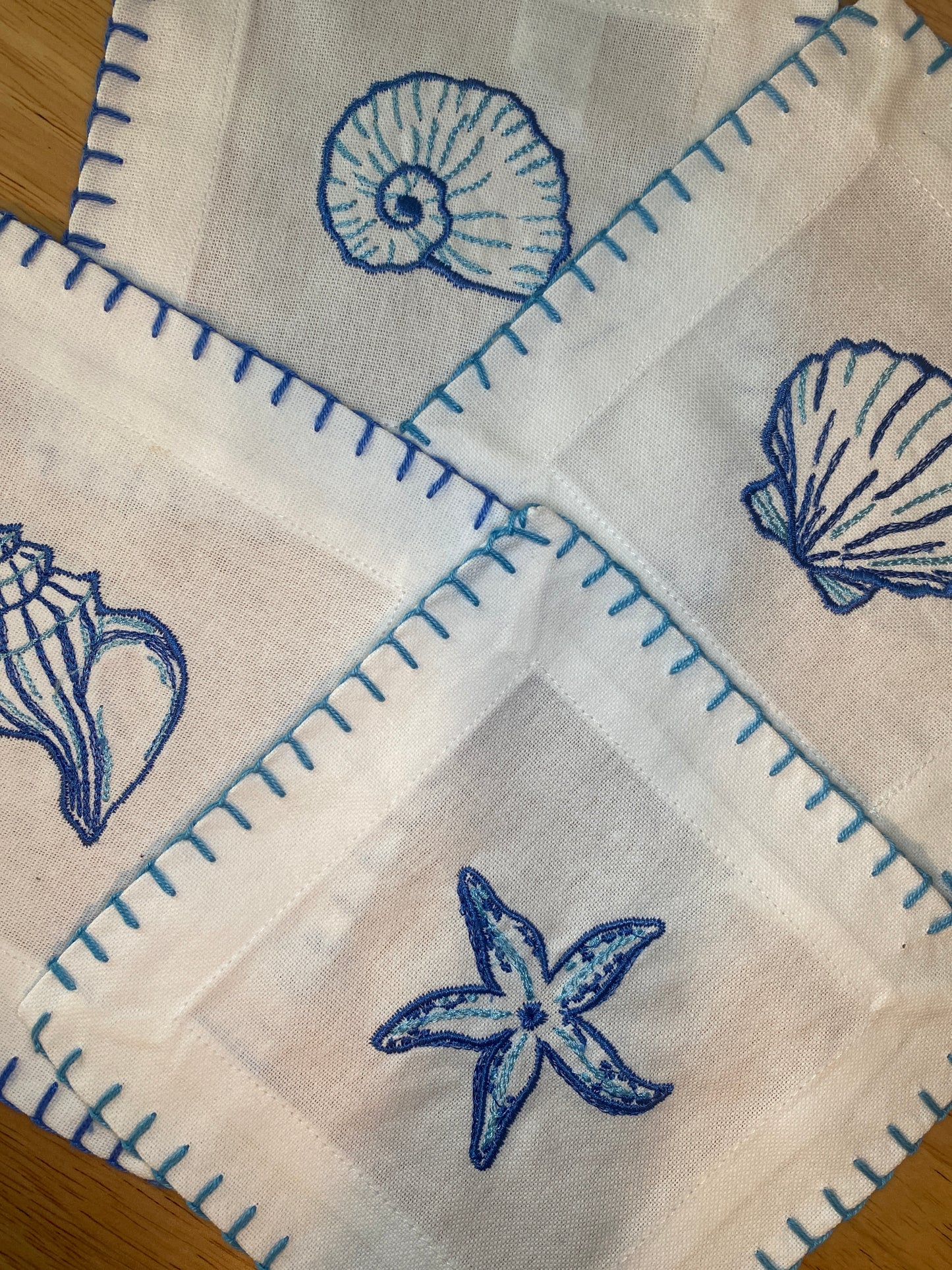 Coastal Cocktail Napkin — Set of 2