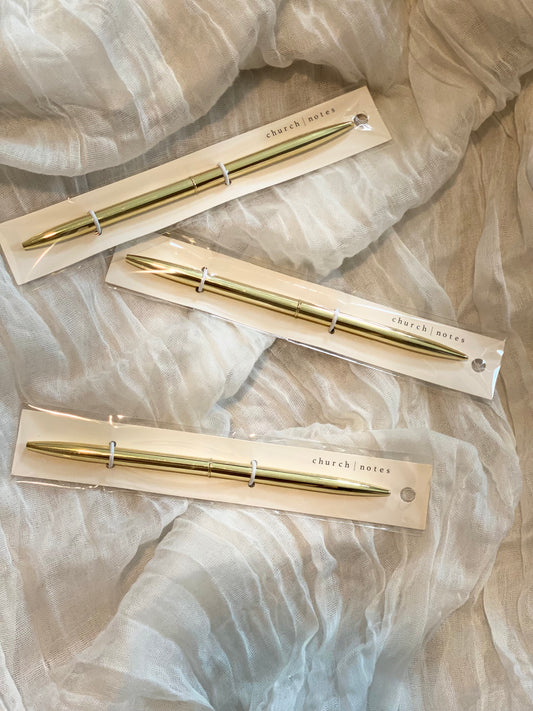 Gold Pen