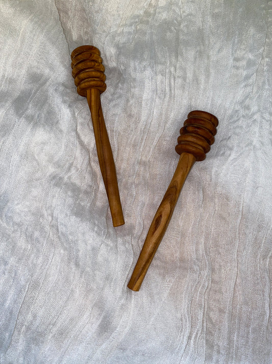 Olive Wood Honey Dipper