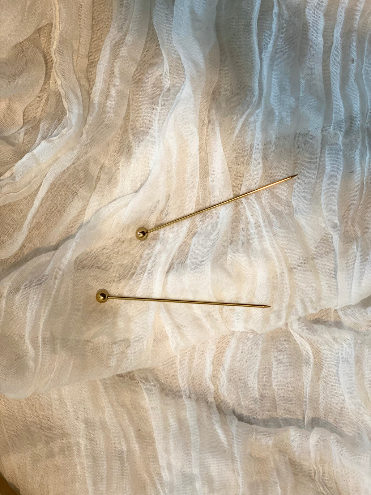 Gold Cocktail Picks - Set of 12