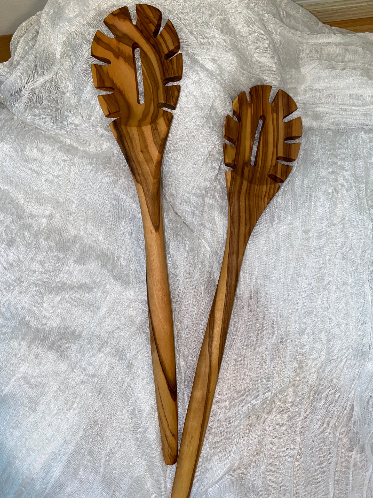 Olive Wood Serving Spoon